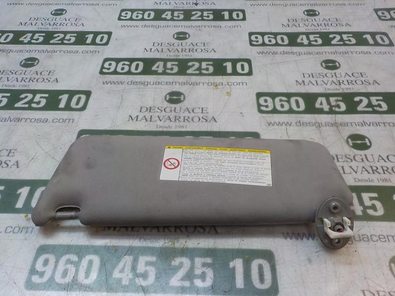 Recambio de parasol derecho para lexus gs (gs/us/ws19) 3.0 v6 24v cat referencia OEM IAM 7431030A40B0  