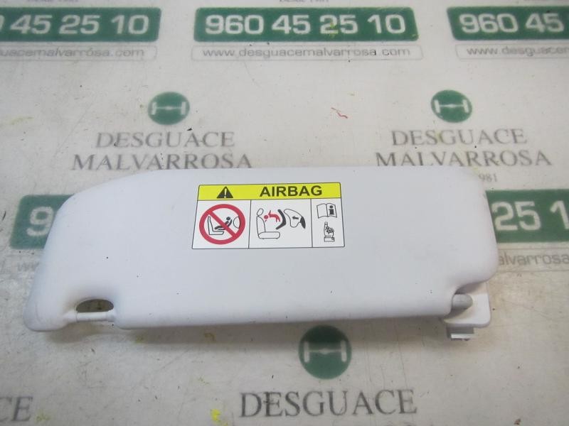 Recambio de parasol derecho para peugeot 208 style referencia OEM IAM   