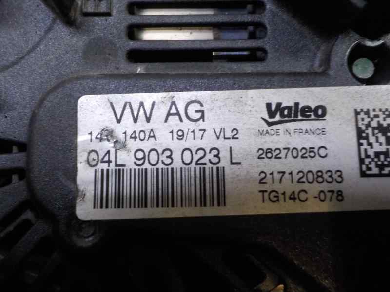 Recambio de alternador para volkswagen touran (5t1) 2.0 tdi referencia OEM IAM 04L903023L 04L903023L 2627025C