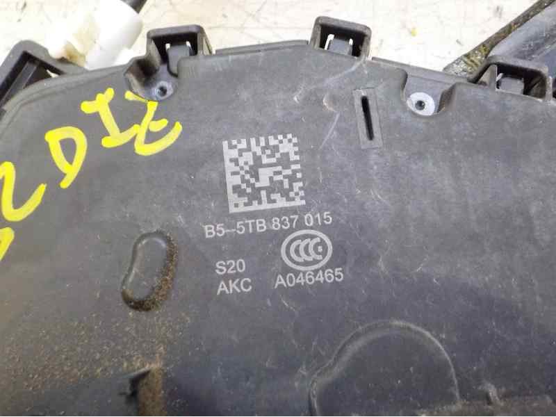 Recambio de cerradura puerta delantera izquierda para volkswagen touran (5t1) 2.0 tdi referencia OEM IAM 5TB837015 5TB837015 