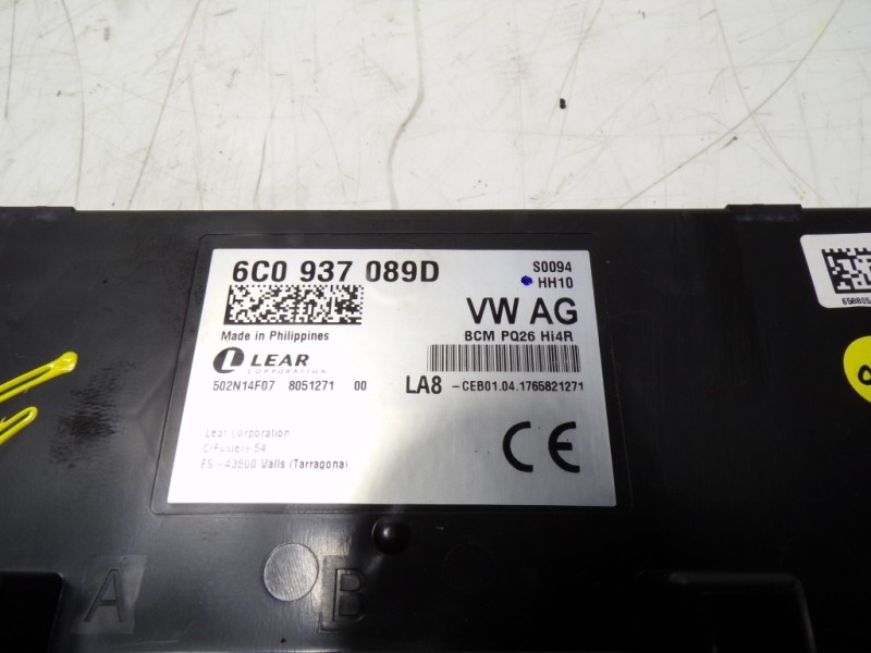 Recambio de modulo electronico para seat ibiza (6p1) 1.4 tdi referencia OEM IAM 6C0937089D 6C0937089D 502N14F07
