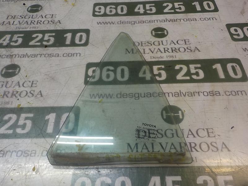 Recambio de cristal custodia trasero izquierdo para toyota auris 1.4 turbodiesel cat referencia OEM IAM 6812402170  