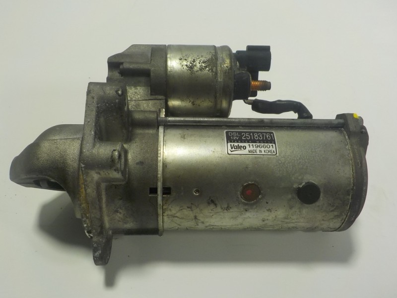 Recambio de motor arranque para opel antara cosmo 4x4 referencia OEM IAM  25183761 