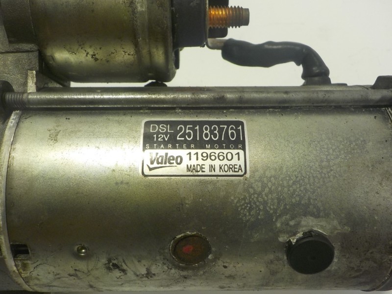 Recambio de motor arranque para opel antara cosmo 4x4 referencia OEM IAM  25183761 