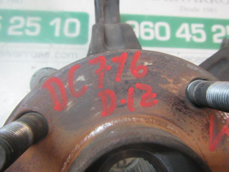 Recambio de mangueta delantera izquierda para nissan nv 200 (m20) 1.5 dci cat referencia OEM IAM 400153LG0A  