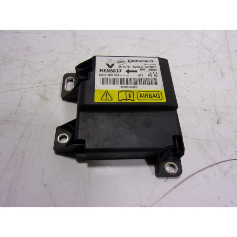 Recambio de centralita airbag para dacia duster ambiance 4x2 referencia OEM IAM 8201385569 8201163304 