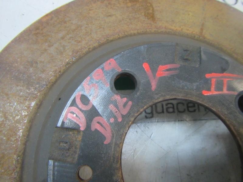 Recambio de disco freno delantero para citroën c-zero seduction referencia OEM IAM 1612090780  