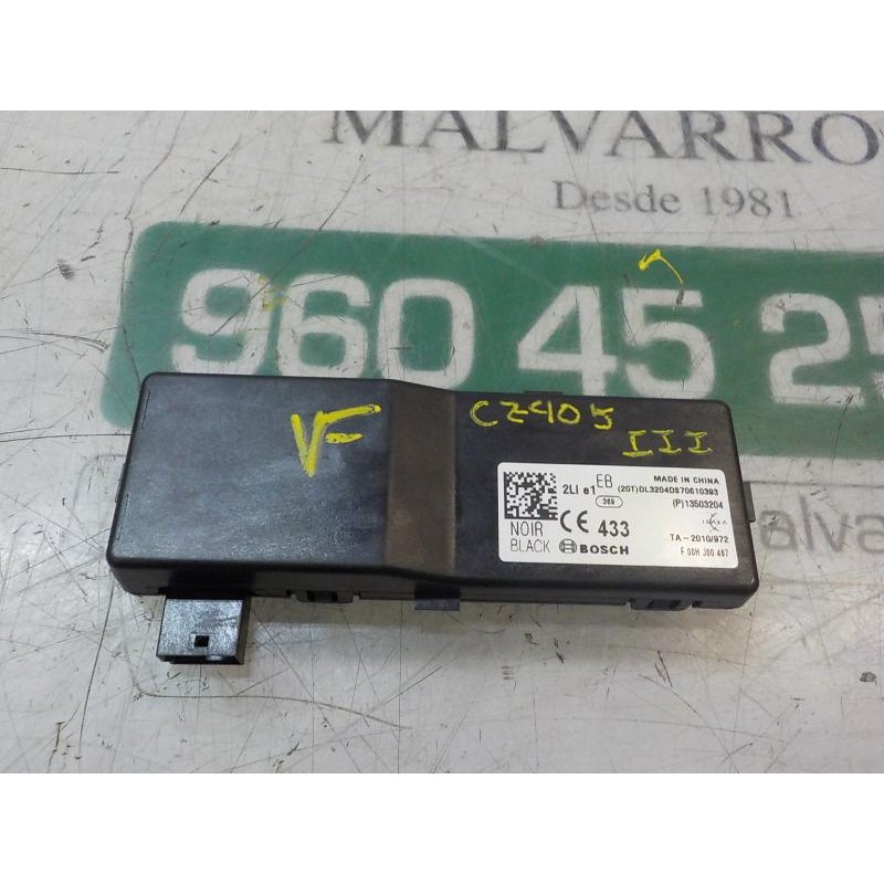 Recambio de modulo electronico para opel corsa e selective referencia OEM IAM 13523279 13503204 F00HJ00487