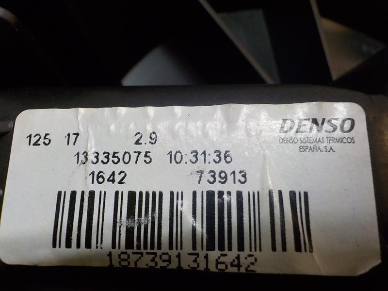 Recambio de motor calefaccion para opel corsa e selective referencia OEM IAM 13335075 13335075 