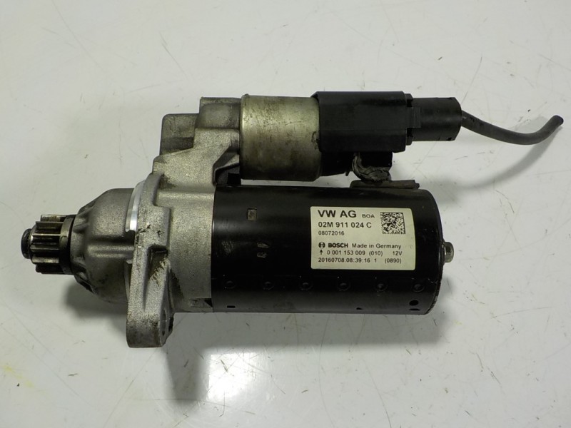 Recambio de motor arranque para volkswagen scirocco (138) 2.0 tdi referencia OEM IAM 02M911024C 02M911024C 