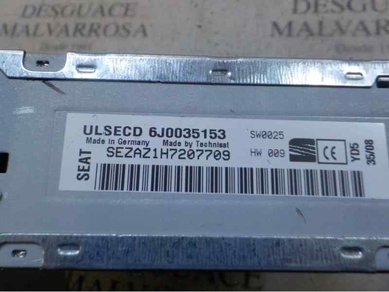 Recambio de sistema audio / radio cd para seat ibiza (6j5) reference referencia OEM IAM   