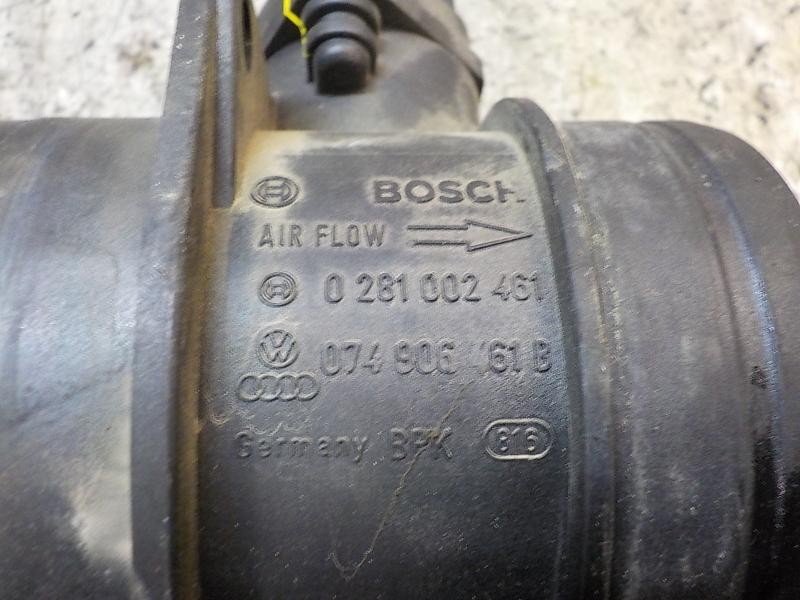 Recambio de caudalimetro para audi a3 (8p) 2.0 tdi ambiente referencia OEM IAM 074906461B 0281002461 0281002461