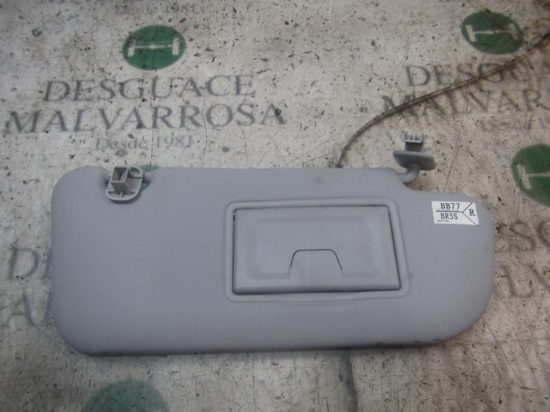 Recambio de parasol derecho para mazda 3 berlina (bk) 1.6 cd diesel cat referencia OEM IAM BR5S6927077  