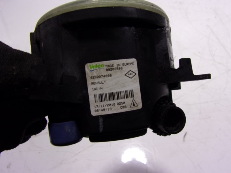 Recambio de faro antiniebla izquierdo para dacia duster ambiance 4x2 referencia OEM IAM 8200074008 89202503 