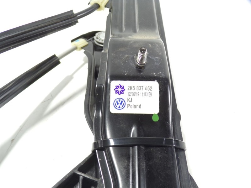 Recambio de elevalunas delantero derecho para volkswagen caddy furgón/kombi 2.0 tdi referencia OEM IAM 2K5837462 2K5837462 