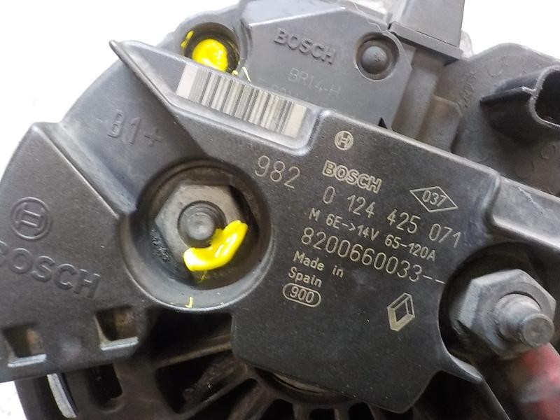 Recambio de alternador para renault clio iii 1.5 dci diesel referencia OEM IAM   