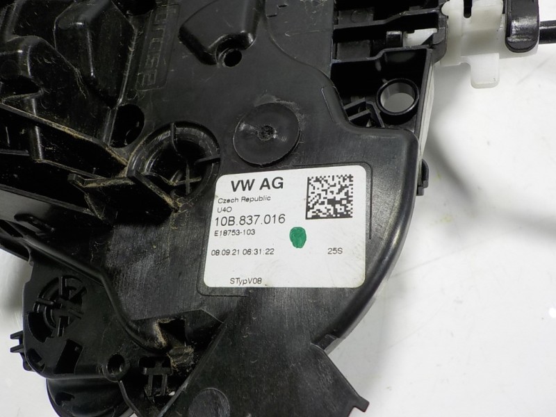 Recambio de cerradura puerta delantera derecha para skoda kamiq (nw4) 1.0 tsi referencia OEM IAM 10B837016 10B837016 