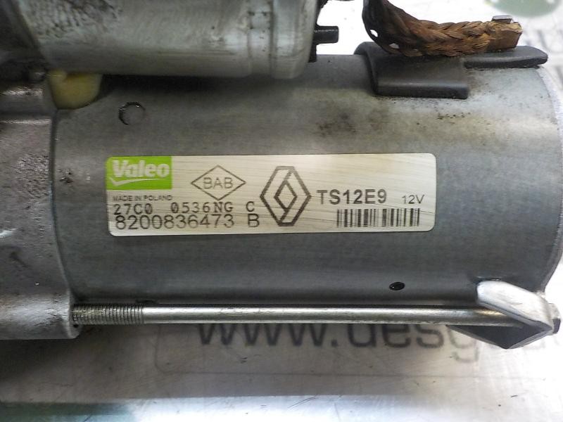 Recambio de motor arranque para renault scenic iii grand expression referencia OEM IAM 8200836473 8200836473 