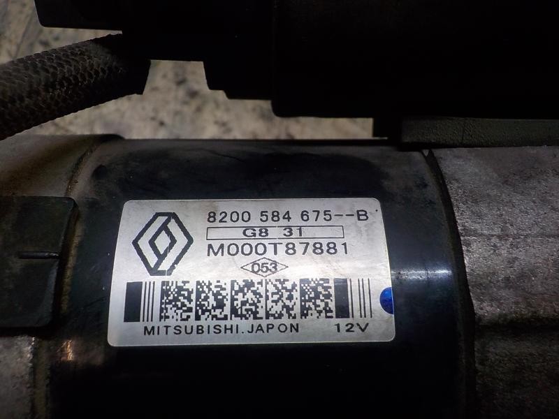 Recambio de motor arranque para renault clio iii 1.5 dci diesel referencia OEM IAM   