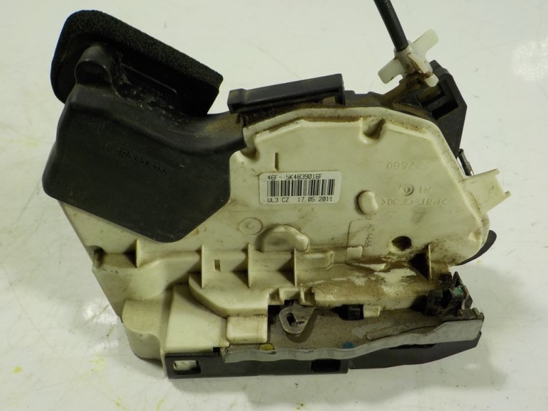 Recambio de cerradura puerta trasera derecha para volkswagen polo (6r1) 1.6 tdi referencia OEM IAM 5K4839016F 5K4839016F 