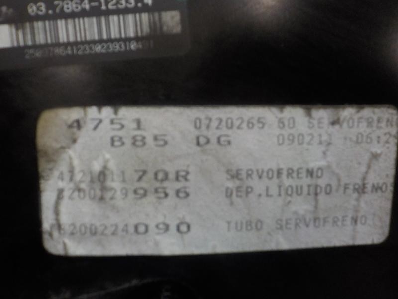 Recambio de servofreno para renault clio iii 1.5 dci diesel referencia OEM IAM   