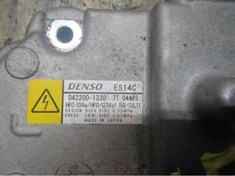 Recambio de compresor aire acondicionado para toyota auris hybrid business referencia OEM IAM 8837047033 042209330 042209330