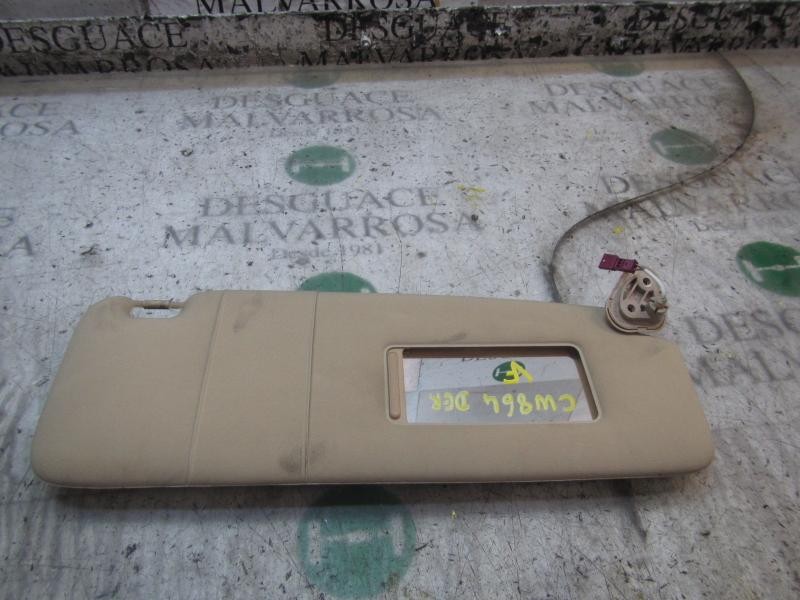 Recambio de parasol derecho para bmw serie 7 (e65/e66) 730d referencia OEM IAM 51167022766  