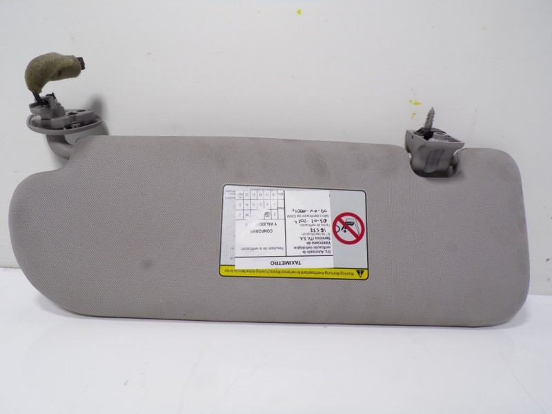 Recambio de parasol derecho para hyundai i40 1.7 crdi cat referencia OEM IAM 852023Z010TX  