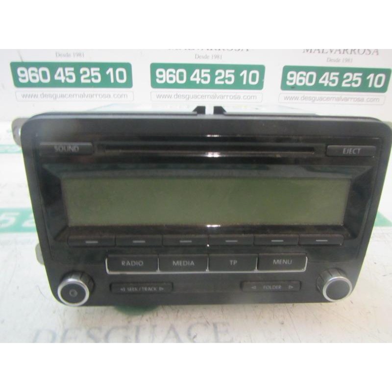 Recambio de sistema audio / radio cd para volkswagen passat variant (3c5) 2.0 tdi referencia OEM IAM 1K0057187AX 1K0035186AA 