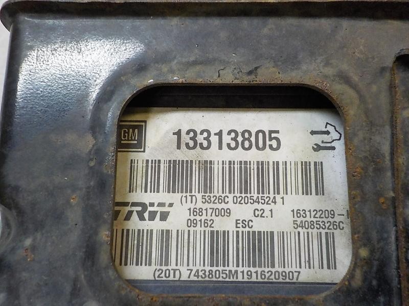 Recambio de abs para opel insignia berlina edition referencia OEM IAM 13321113 13313805 