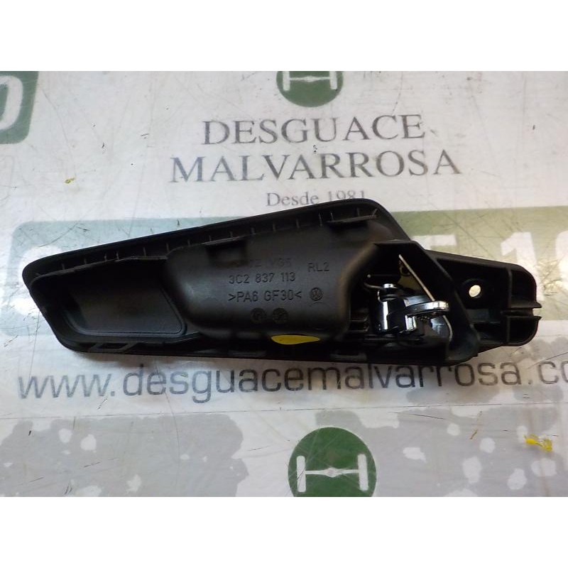 Recambio de maneta interior delantera izquierda para volkswagen passat variant (3c5) 1.9 tdi referencia OEM IAM 3C1837113DTDZ  