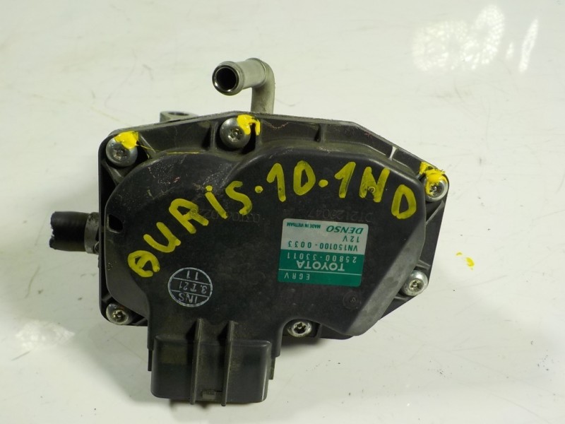Recambio de valvula egr para toyota auris 1.4 turbodiesel cat referencia OEM IAM  2580033011 