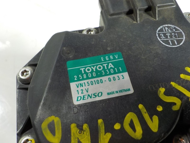 Recambio de valvula egr para toyota auris 1.4 turbodiesel cat referencia OEM IAM  2580033011 