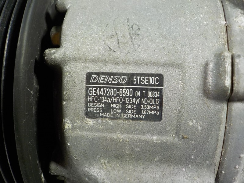 Recambio de compresor aire acondicionado para toyota auris 1.4 turbodiesel cat referencia OEM IAM  GE4472806590 