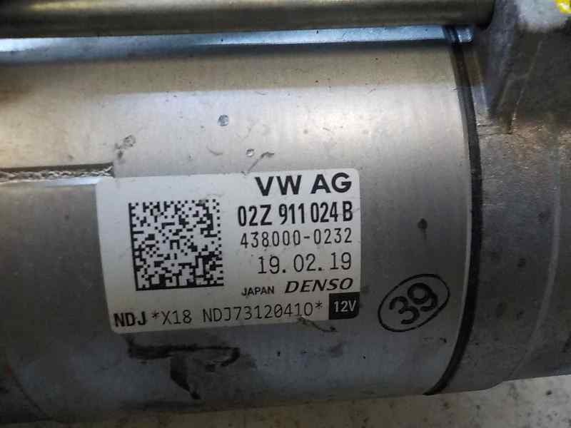 Recambio de motor arranque para seat ibiza (kj1) 1.6 tdi referencia OEM IAM 02Z911021K 02Z911024B 4380000232
