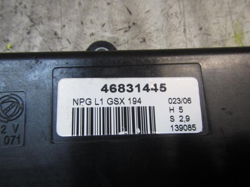 Recambio de modulo electronico para fiat croma (194) 2.4 20v multijet emotion referencia OEM IAM  46831445 