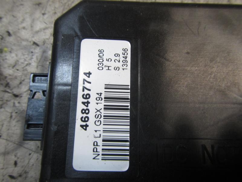 Recambio de modulo electronico para fiat croma (194) 2.4 20v multijet emotion referencia OEM IAM  46846774 