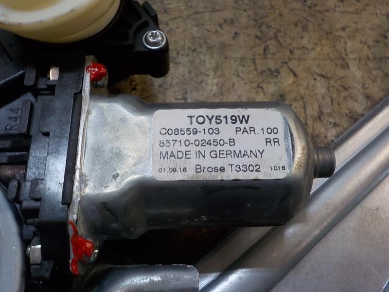 Recambio de elevalunas trasero izquierdo para toyota auris hybrid business referencia OEM IAM 6984002430 8571002450B C08559103