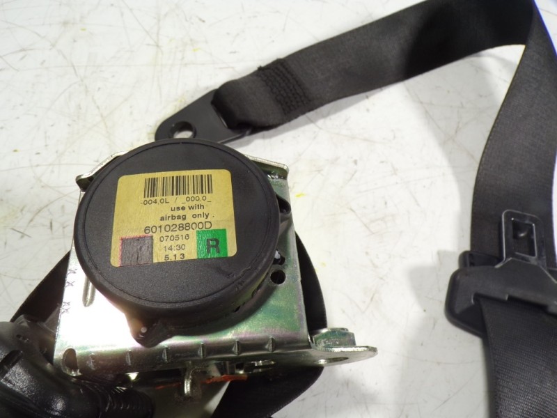 Recambio de cinturon seguridad delantero derecho para mini mini (r56) cooper d referencia OEM IAM 72112751226 601025500D 6010255