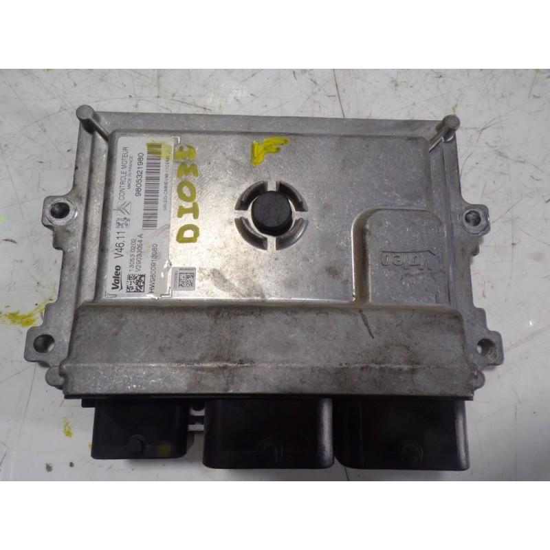 Recambio de centralita motor uce para peugeot 208 1.0 vti referencia OEM IAM 1608084980 9805321980 V29033054A