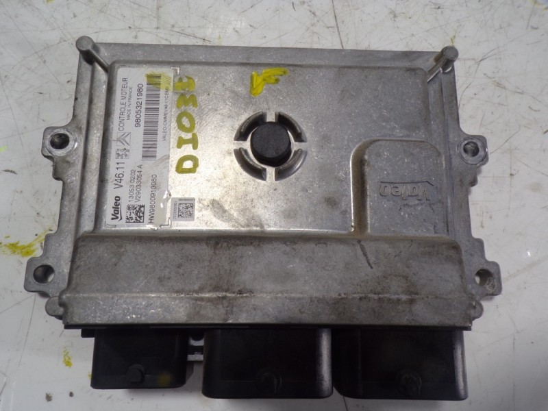 Recambio de centralita motor uce para peugeot 208 1.0 vti referencia OEM IAM 1608084980 9805321980 V29033054A