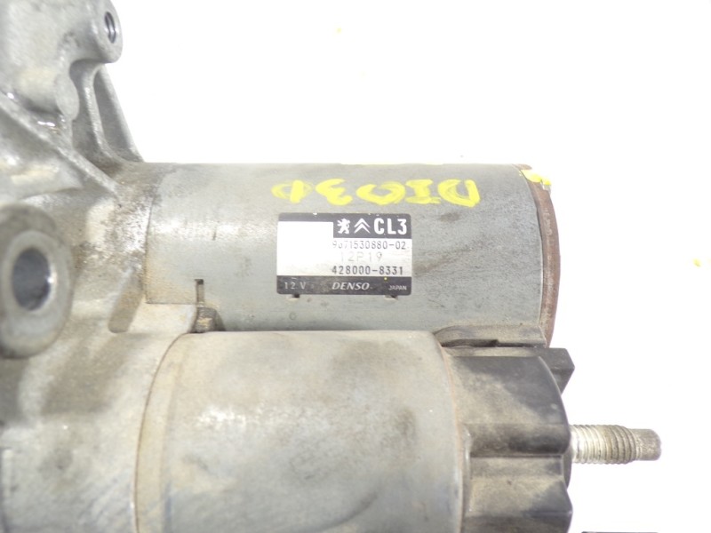 Recambio de motor arranque para peugeot 208 1.0 vti referencia OEM IAM 9688477380 9671530880 4280008331