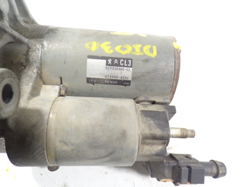 Recambio de motor arranque para peugeot 208 1.0 vti referencia OEM IAM 9688477380 9671530880 4280008331