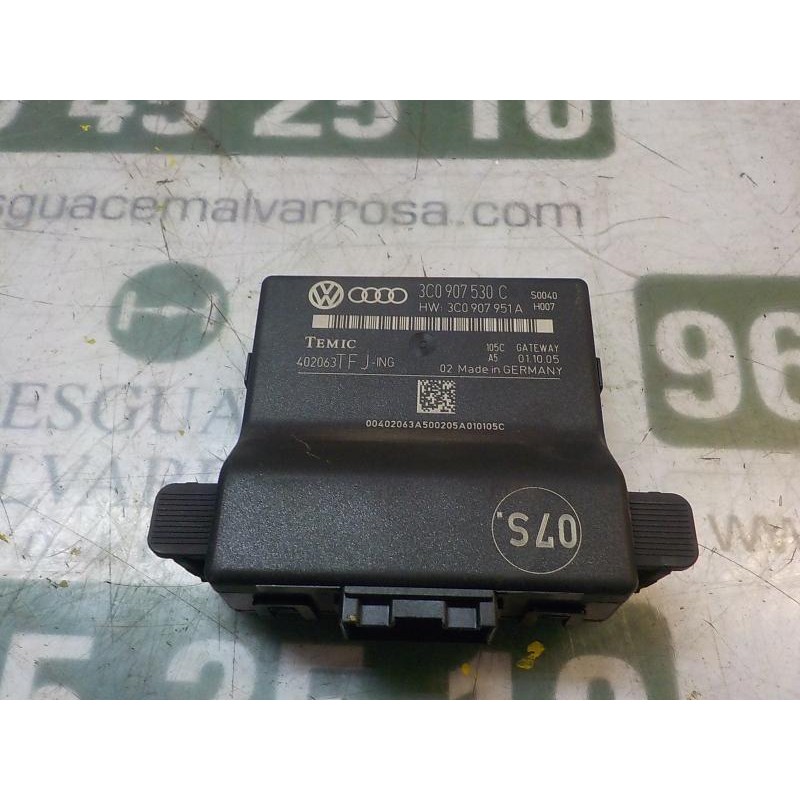 Recambio de modulo electronico para volkswagen passat berlina (3c2) 2.0 tdi referencia OEM IAM 3C0907530C 3C0907530C 