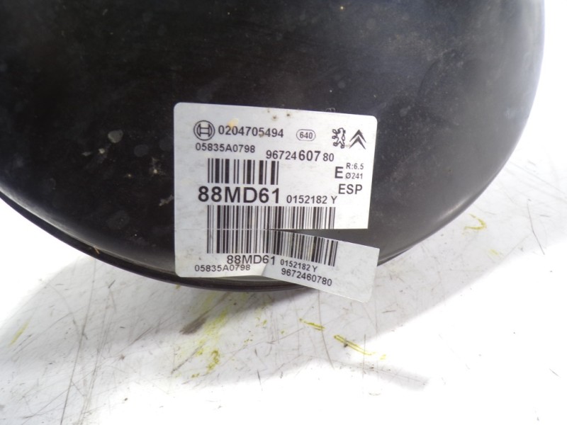 Recambio de servofreno para peugeot 208 1.0 vti referencia OEM IAM 4535EK 9672460780 0204705494