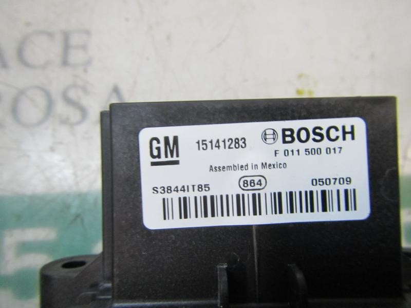 Recambio de resistencia calefaccion para opel insignia berlina edition referencia OEM IAM 13503201 15141283 F011500017