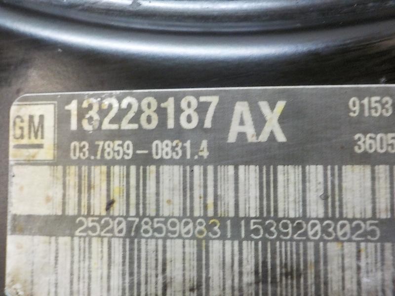 Recambio de servofreno para opel insignia berlina edition referencia OEM IAM 13286440 13228187 03785908314