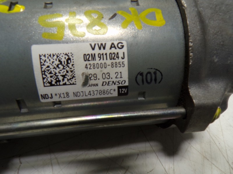 Recambio de motor arranque para skoda kamiq (nw4) 1.0 tsi referencia OEM IAM 02M911024J 02M911024J 