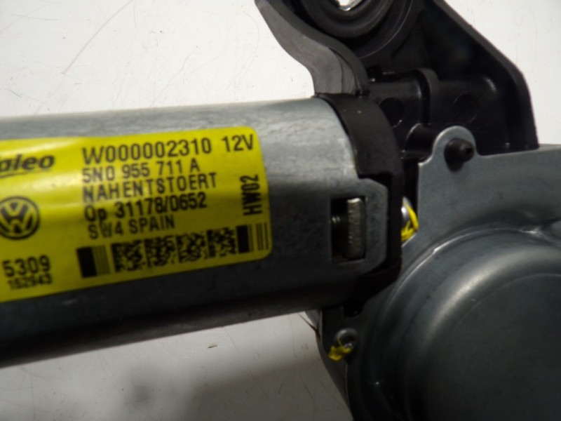 Recambio de motor limpia trasero para volkswagen tiguan (5n1) 2.0 tdi referencia OEM IAM 5N0955711A 5N0955711A 