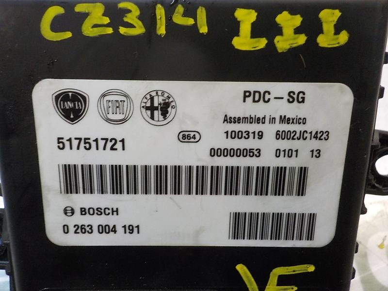 Recambio de modulo electronico para fiat linea (110) 1.4 cat referencia OEM IAM 51751721 51751721 0263004191